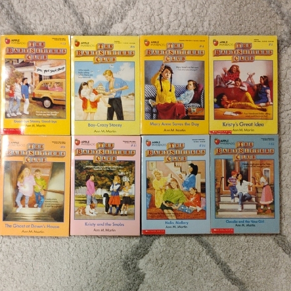 Apple The Baby-Sitters Club Book Collection - Vibrant Covers - Picture 1 of 9